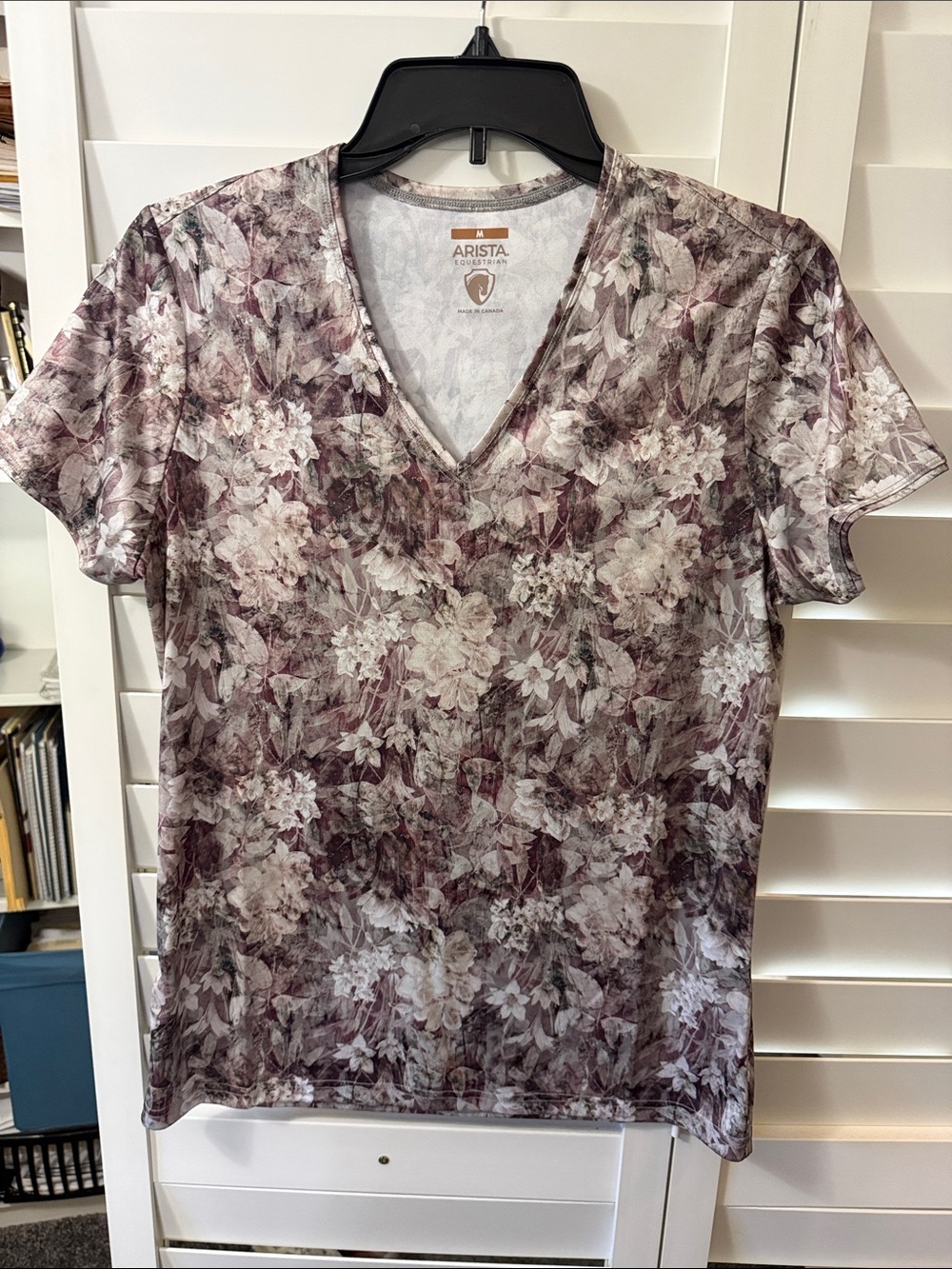 Arista short sleeve riding shirt